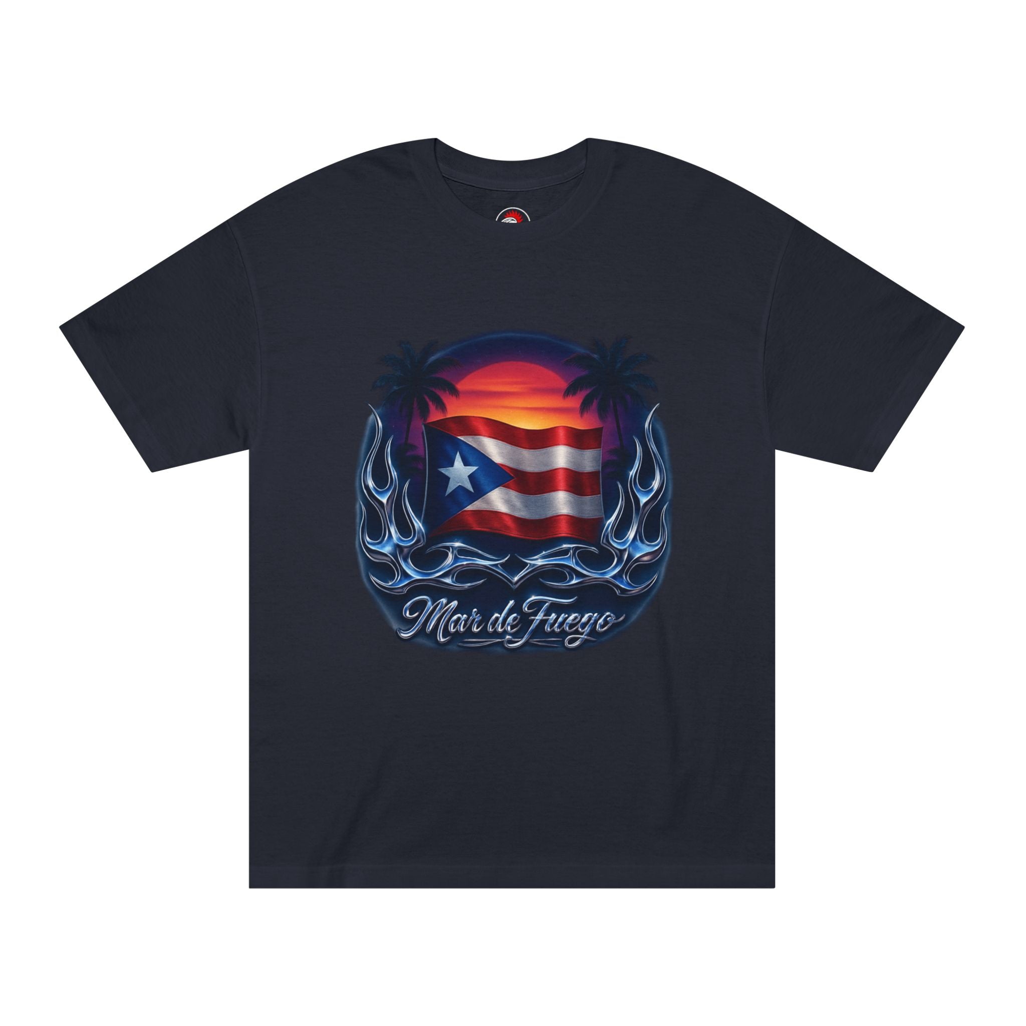Puerto Rico Sunset Chrome Tee